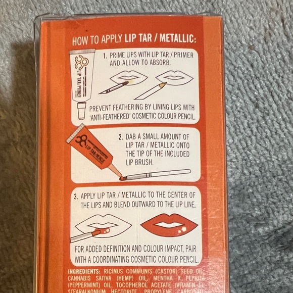 NIB Obsessive Compulsive Cosmetics Lip Tar Authentic 3672 - Picture 3 of 7